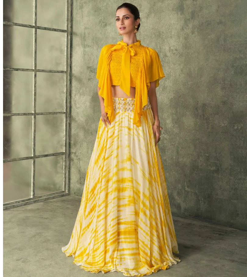 Sayuri Designer Wedding Attires 1 Nx Real Georgette / Premium Silk  Wholesale Designer Suit Catalog